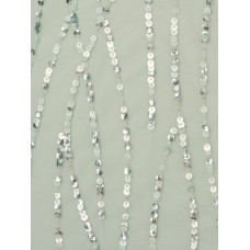Women's Long Vintage Greek Dress (Icy Sage)